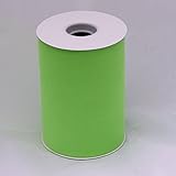 Apple Green Tulle Roll - 6 Inch X 100 Yard - Tulle for Decoration and Tutu Dresses