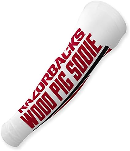FanSleeves Arkansas Razorbacks Compression Sleeves For Arms For Men & Women (Sold as a Pair)