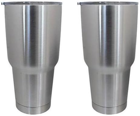 THE BOSS 30 oz.Vacuum Insulated Stainless Steel Travel Tumbler 2 Pack (2)