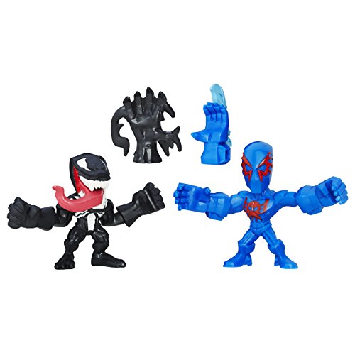 Marvel Avengers Super Hero Mashers Spider Man 2099 and Venom Action Figure