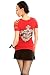 Folter Womens Gothic Ripped Cross Tee