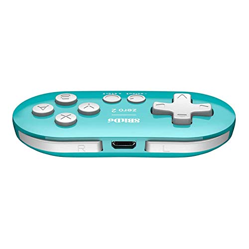 8bitdo Zero 2 Mini Bluetooth Gamepad For Nintendo Switch Windows Android Macos Steam Raspberry Pi Turquoise Pricepulse