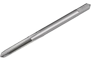 0-80 UNC Thread Tap, 1pcs Right Hand High Speed Steel(HSS) 3 Straight Flutes Machine Screw Drill Threading Repair Plug Tappin