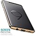 TOZO for Samsung Galaxy S9 Plus Case, Clear Soft TPU Gel Skin [1.0mm Ultra Thin] Slim Soft Protective Cover [Gold Plating Edge]