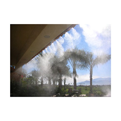 image for Hylaea 1/4'' Slip-Lock, Outdoor Mist Tee Nozzle, Water Brass Misting M