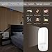 Motion Sensor Light, Cupboard Light with Battery Powered Lights 12 LEDs, Night Light with Removable Magnetic Strip Stick-on Wardrobe Cabinet Hallway Kitchen Bedroom,Easy to Install (Cool White, 1PCS)
