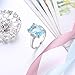 Sumanee Vintage Women 925 Silver Aquamarine Gemstone Ring Wedding Jewelry Size 6-10 (10)