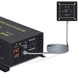 WZRELB 800W 24V 120V Pure Sine Wave Power Inverter