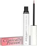 Faith & Grace Eyelash Growth Serum (Made in USA) Grow Eyelashes Longer, Fuller & Thicker to Look More Beautiful! Nourish Damaged Lashes to Restore Health and Boost Rapid Growth! 5mL (5ml)