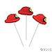Fun Express Firefighter Hat Shaped Suckers - 12 Pieces