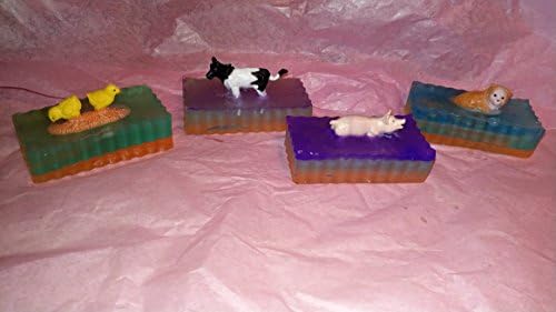 Kids Farm Animal Soap with a Toy!
