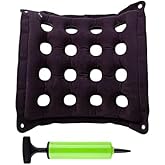 Seat Cushions for Pressure Relief - Ideal Waffle Cushion for Prolonged Sittin，Inflatable Seat Cushions, Office Chairs, Car Seats, Wheelchair Cushions,Ideal Seat Cushion - Purple