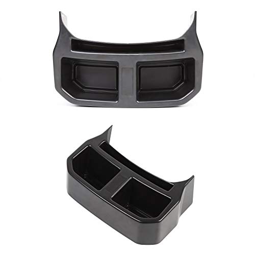 JeCar for Jeep JL Rear Cup Holders Cap Rear Console Mounted Drink