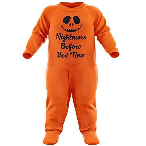 halloween baby grow