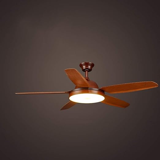 Wenyao Ceiling Fan Retro Restaurant Ceiling Fan Mediterranean