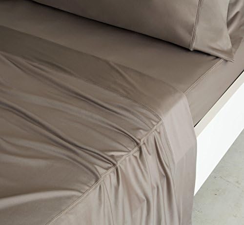 SHEEX LUXURY COPPER Sheet Set with 2 Pillowcases, Ultra-Soft, Breathable PRO+IONIC Copper Fabric for a Cool, Dry and Comfortable Night's Sleep, Taupe (California King)