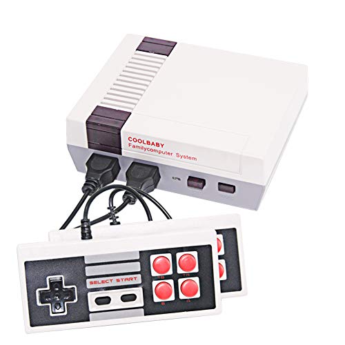 Msestp Mini Retro Console Video Games Double Controller with Classic 500 Games