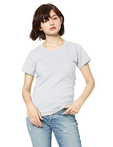 [プリントスター] 半袖 5.6オンス へヴィー ウェイト Tシャツ 00085-CVT レディース アッシュ WM (日本サイズレディースM相当)