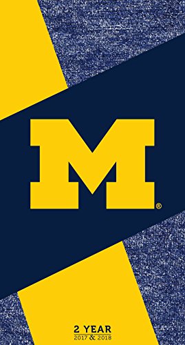 2017-2018 University of Michigan 2 Year Pocket Calendar by