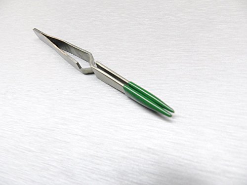 CROSS LOCK TWEEZERS LOCKING PVC COATED TIPS SAFE RUBBER TIP NON MARRING 4-3/4" L (E2) - Thumbnail 7