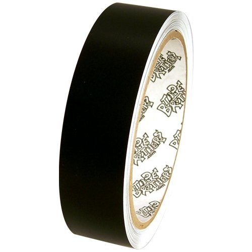 Tape Planet 3 mil Outdoor Craft Vinyl Tape (1 inch, Black Matte)