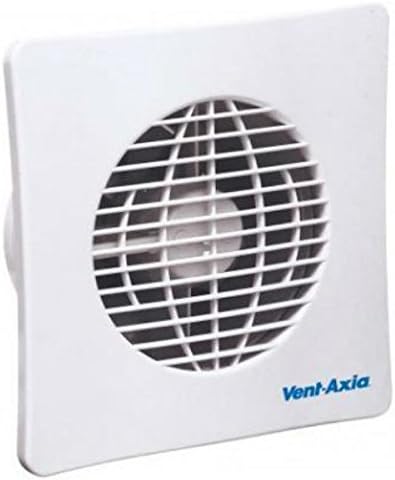 Vent Axia 436535A BAS150SLT Axial Extractor Fan with Timer 6 Inch / 150mm, Multi