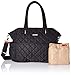 Storksak Bobby Quilted Shoulder Bag Diaper Bag, Black