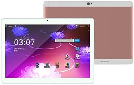 10.1 inch Tablet PC With 5-Point IPS HD Capacitive Touch Screen, Tuscom Mic WIFI Android 6.0 Octa Core 4+64G 10.1 Inch 2 SIM 4G HD Blutooth 4.0 Tablet PC (Rose Gold)