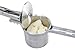 Bruntmor, Heavy Duty Reinforced 18/8 Steel Potato Ricer with Silicone Grip Handle & 3 interchangeable disks