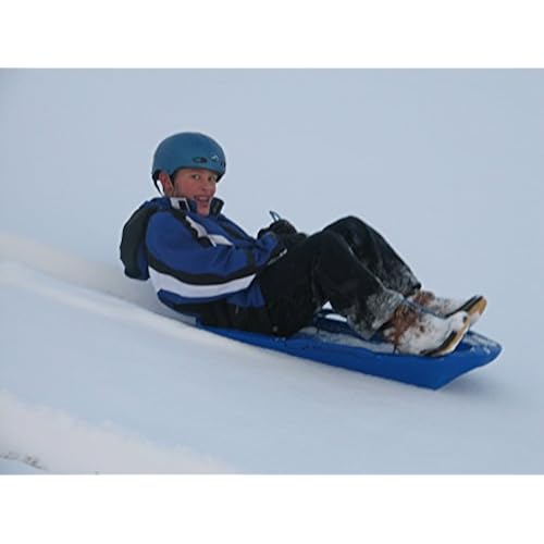 Ice Meister Slicer All-Season Sled (Blue) Sports & Outdoors, Outdoor Recreation, Winter Sports, Sledding, Snow Sleds