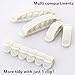 Mixed Style Adhesive Cable Holder Cord Clips Wire Clamps Tie for Desk Home Office Car Multipurpose Clip White Black Set