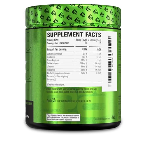 NITROSURGE Pre Workout Supplement Energy Booster, Instant Strength