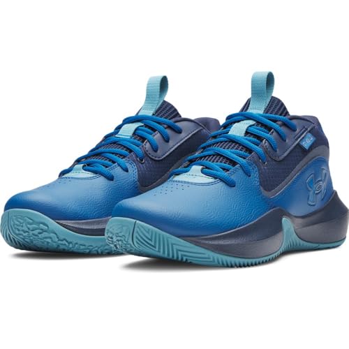 UA Lockdown 7 - Varsity Blue/Academy/Metallic Gravel - 12, Varsity Blue Academy - Ghiaia Metallica, 47.5 EU