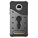 Moto Z2 Play Case SunRemex Durable Armor with Full Body Protective and Resilient Shock Absorption and 360 Degree Rotating Kickstand Design for Moto Z2 Play(2017) (Black)