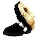Holly Womens Short Tassel Winter Cold Weather Snow Rain Boots - 10 - BLA41 EA0403