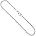 Sterling Silver CURB CHAIN Necklaces & Bracelets 1.8mm light Nickel Free Italy, sizes 7 - 30 inch
