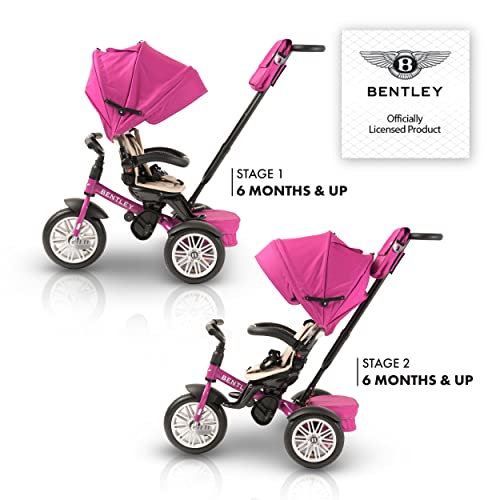 Bentley Trike, All Terrain Toddler Bike 6in1, Officially Licensed & Designed by Bentley Motors