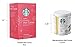 Starbucks Christmas Hot Cocoa Variety Pack Decorative Gift Basket - 7 Different Holiday Flavors - Peppermint, Double Chocolate, Classic and more - Christmas Gift for Family, Friends, Him, Her