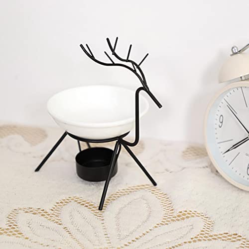 EVTSCAN Herten Vorm Ijzer Essentiële Olie Aroma Brander Kaarshouder Woondecoratie - Image 7