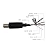Inovat Replacement 10FT USB A Male to B Male Cable Cord Data Transfer Host Cable Cord for Blue Snowball MIC Microphone