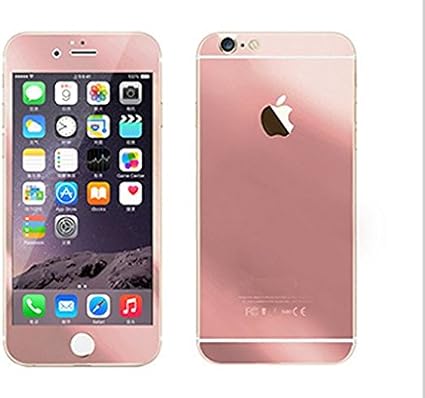 Amazon Iphone6 6plus 鏡面 両面正面１枚 背面１枚強化ガラスフィルムiphone6 6plus専用 ミラー仕様 Iphone7 4 7インチ ピンクゴールド 並行輸入品 スクリーンプロテクター 通販