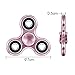 Ysiop Twiddle Tri Spinner Hand Toy for Fidget,Gadget Spinners with Imported Ball