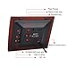 Digital Photo Frame 8 Inch - 4:3 Digital Picture Frame Calendar Clock Function Wooden Digital Frame Bsimb SW02 (Brown)…