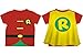 DC Comics Toddler costume Robin Caped T-Shirt, Red, 2T