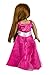 Springfield Collection by Fibre-Craft – Pink Party Dress with Large White Bow – Fits All 18-Inch Dolls – Mix and Match! – For Ages 4 and Up