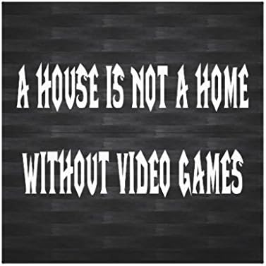 Shakaka A House Is Not A Home Without Video Games Canvas Wall Art For Home Decoration Canvas Print - 16x 12