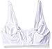 Fruit of the Loom womens Seamed Soft Cup Bra, White, 40C US