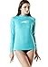 Tesla TM-FSR24-AQA_Small Women's UPF 50+ Regular-Fit Long Sleeve Athletic Rashguard FSR24