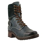 Taos Women's Crave Combat Boot, Teal, 39 EU/8-8.5 M US