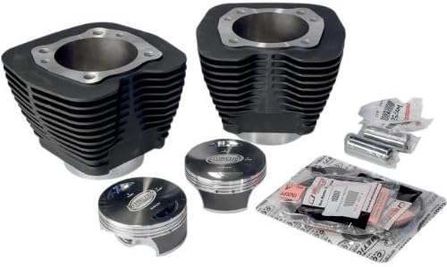 Revolution Performance Bolt-On Big Bore Kit (107in. Flat Top) - Bore 3.938in. - 10.5:1 Compression - Black 201-119ABW